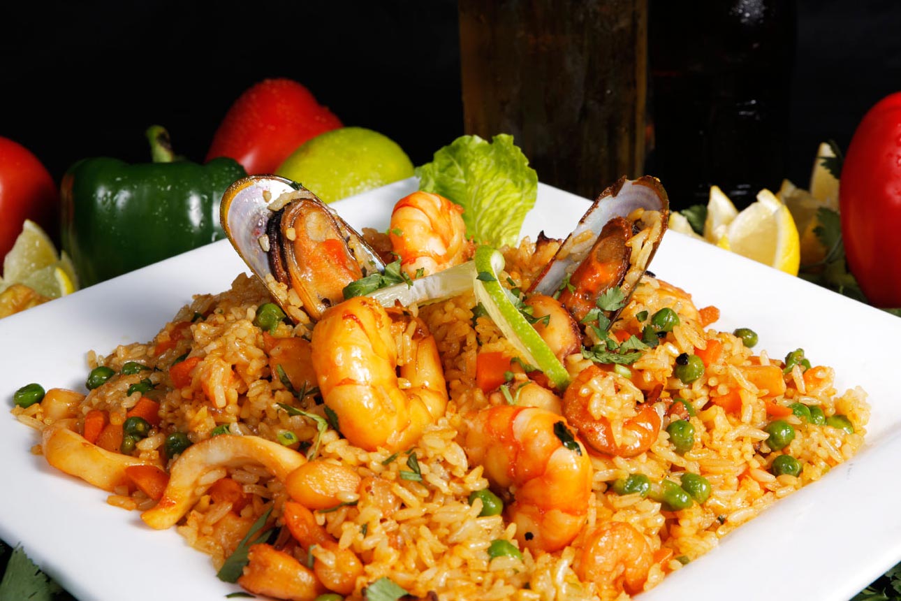 Arroz con mariscos 