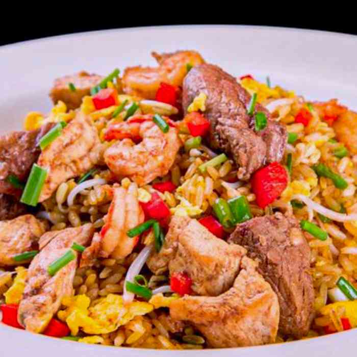 arroz chaufa 3 sabores 